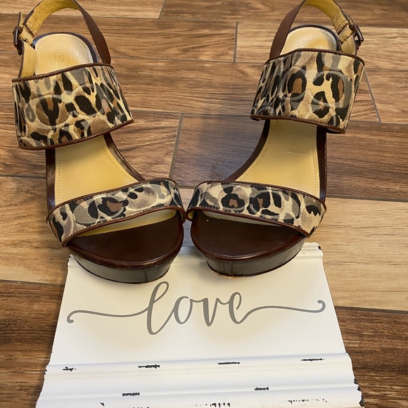 Coach Shoes - Coach wedge heels, good condition